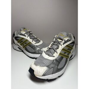 Adidas Uraha White/Grey Mens Vintage Running Shoes Sneakers 2005 - Size 10